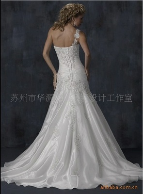供應(yīng)單肩排花新娘婚紗 婚紗禮服加工,供應(yīng)單肩排花新娘婚紗 婚紗禮服加工生產(chǎn)廠家,供應(yīng)單肩排花新娘婚紗 婚紗禮服加工價格 - 百貿(mào)網(wǎng)