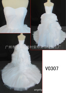 批發(fā)采購(gòu)婚紗、禮服-V0307專業(yè)外貿(mào) 供應(yīng)婚紗禮服 2013歐美潮流風(fēng)尚 外貿(mào).