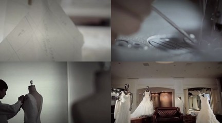 婚紗定制研究加工制作服飾