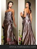 【高檔新娘婚紗禮服加工定做批發(fā)MB-033】價(jià)格,廠家,圖片,婚紗、禮服,花之戀嫁衣坊 -
